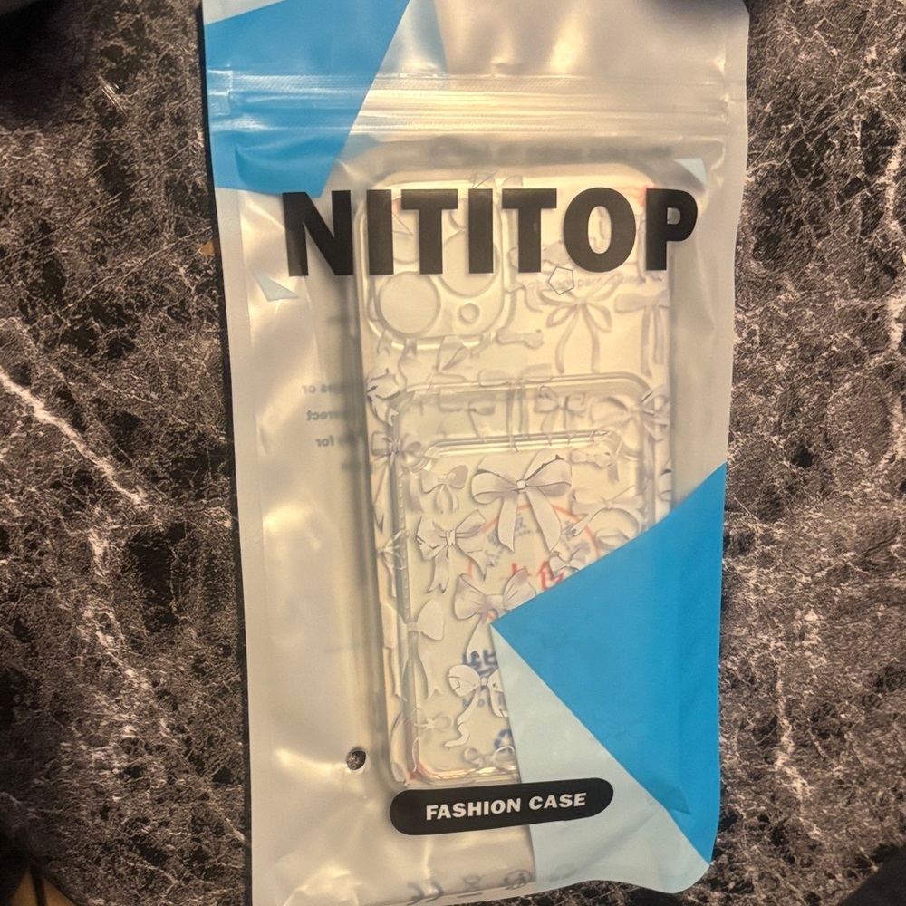 Clear Phone Case with bows for 11 pro